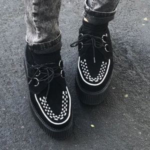 T.U.K Two Tone Suede Creepers Unisex size Women’s 9/Men’s 7